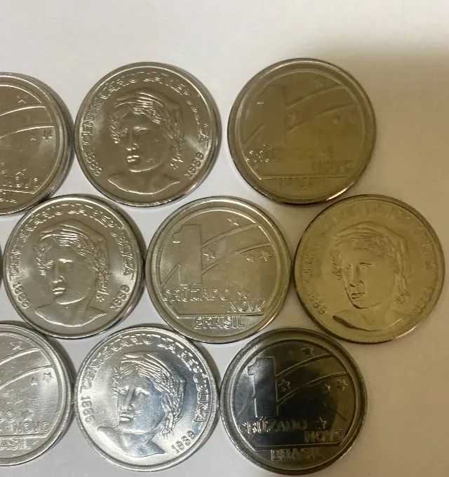 Moedas Centenário Proclamação da República - 1989 (10 moedas comemorativas) - Foto 3