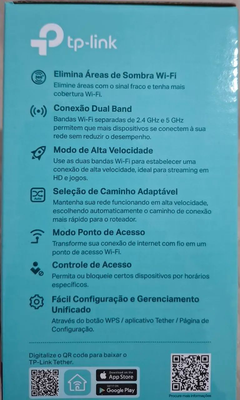 Repetidor Wi-Fi Mesh TP Link RE305 - Foto 4