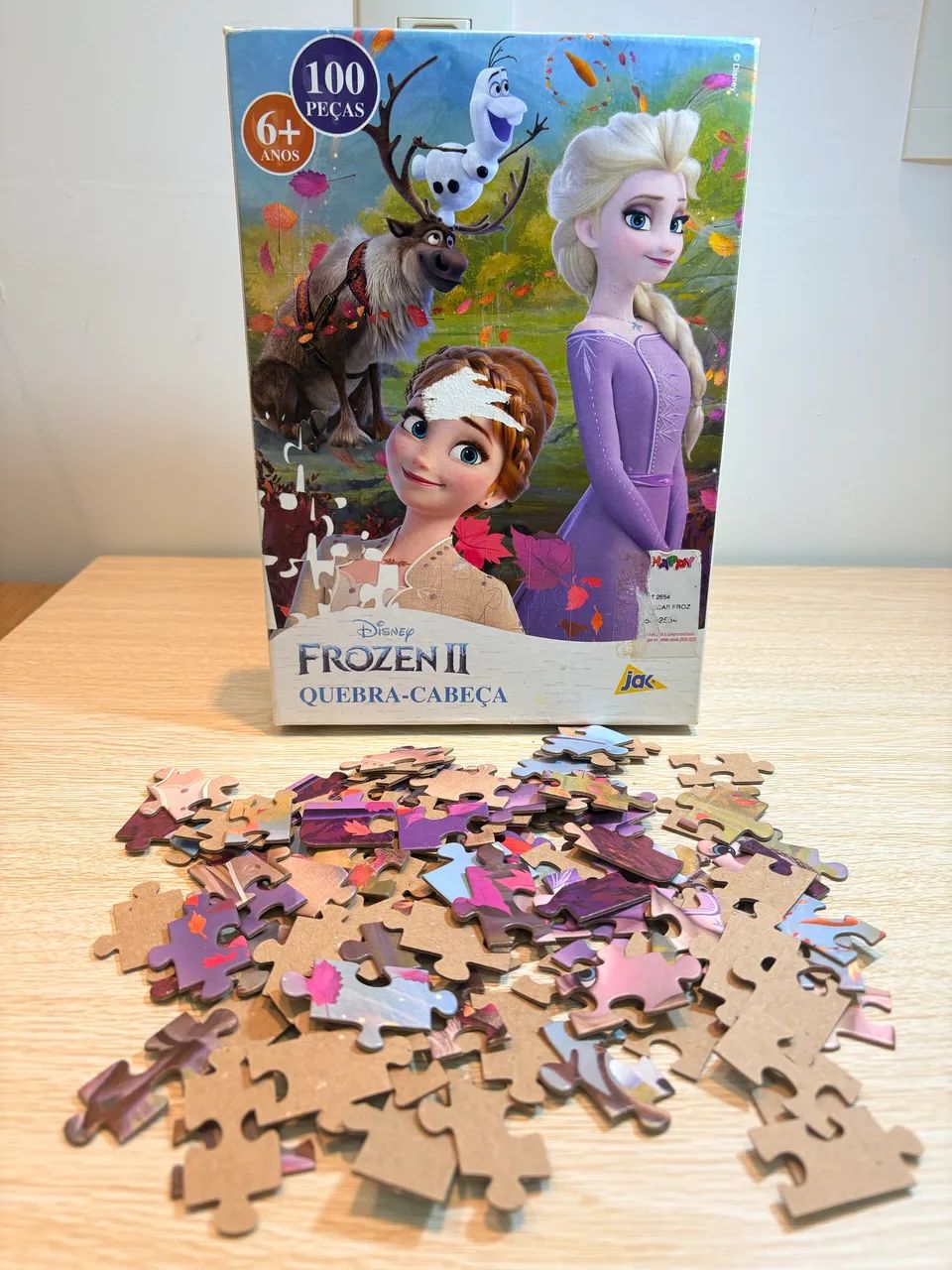 Quebra-cabeça Frozen 100 peças