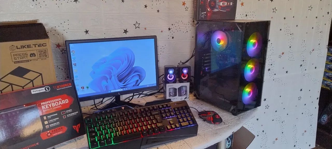Computador i5, 16gb ram, - quarta geração - SSD 240gb - Tela 19 polegadas HDMI  - Foto 4