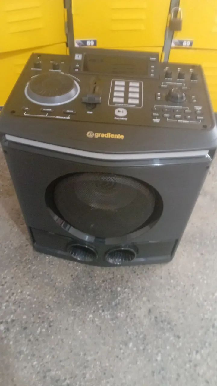 Som gradiente com controle remoto pra vende - Foto 4
