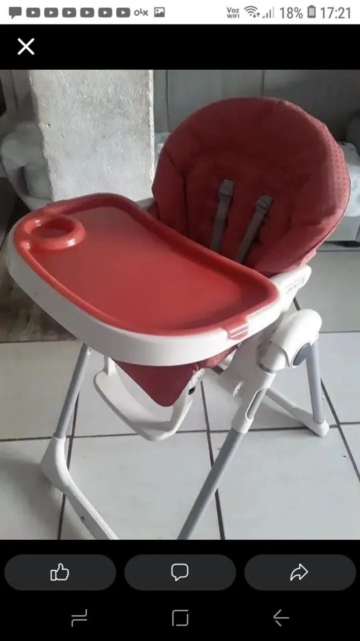 Cadeira de alimentação 