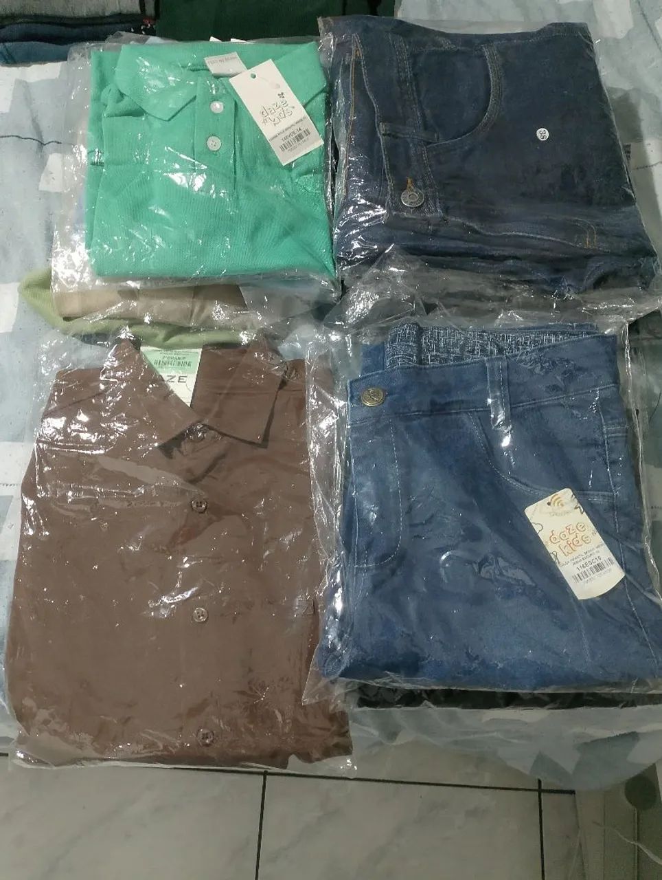 Lot of 40 new assorted clothing items