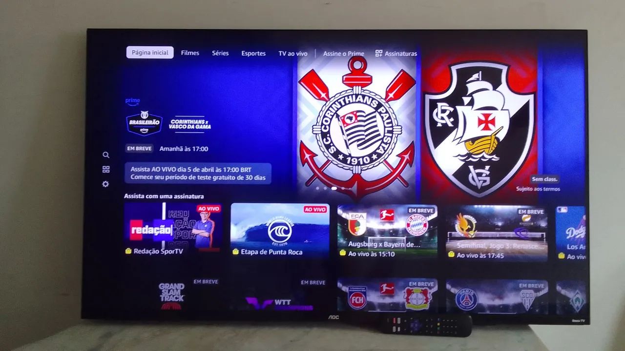 TV AOC 43 POLEGADAS SMART 4K  - Foto 4
