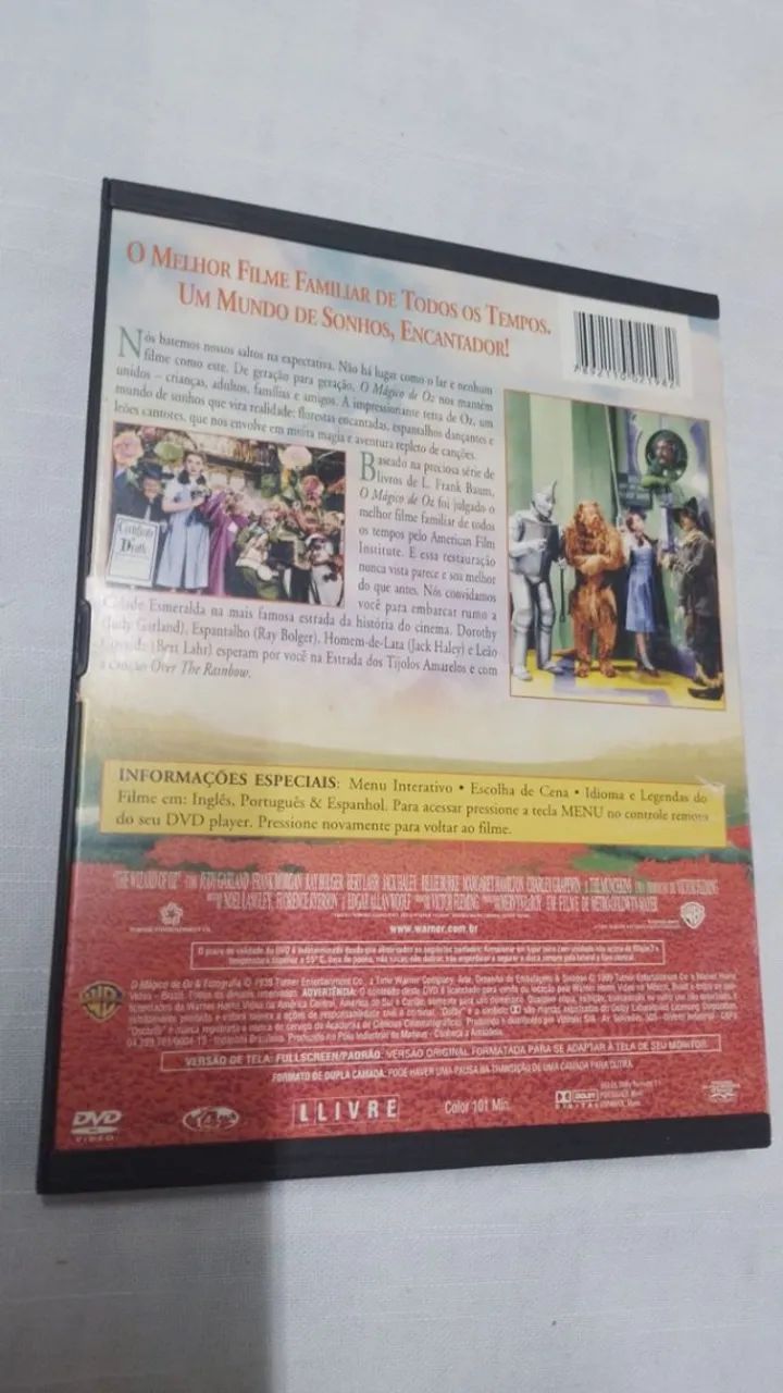 DVD O Mágico De Oz ( 24044 ) - Foto 2