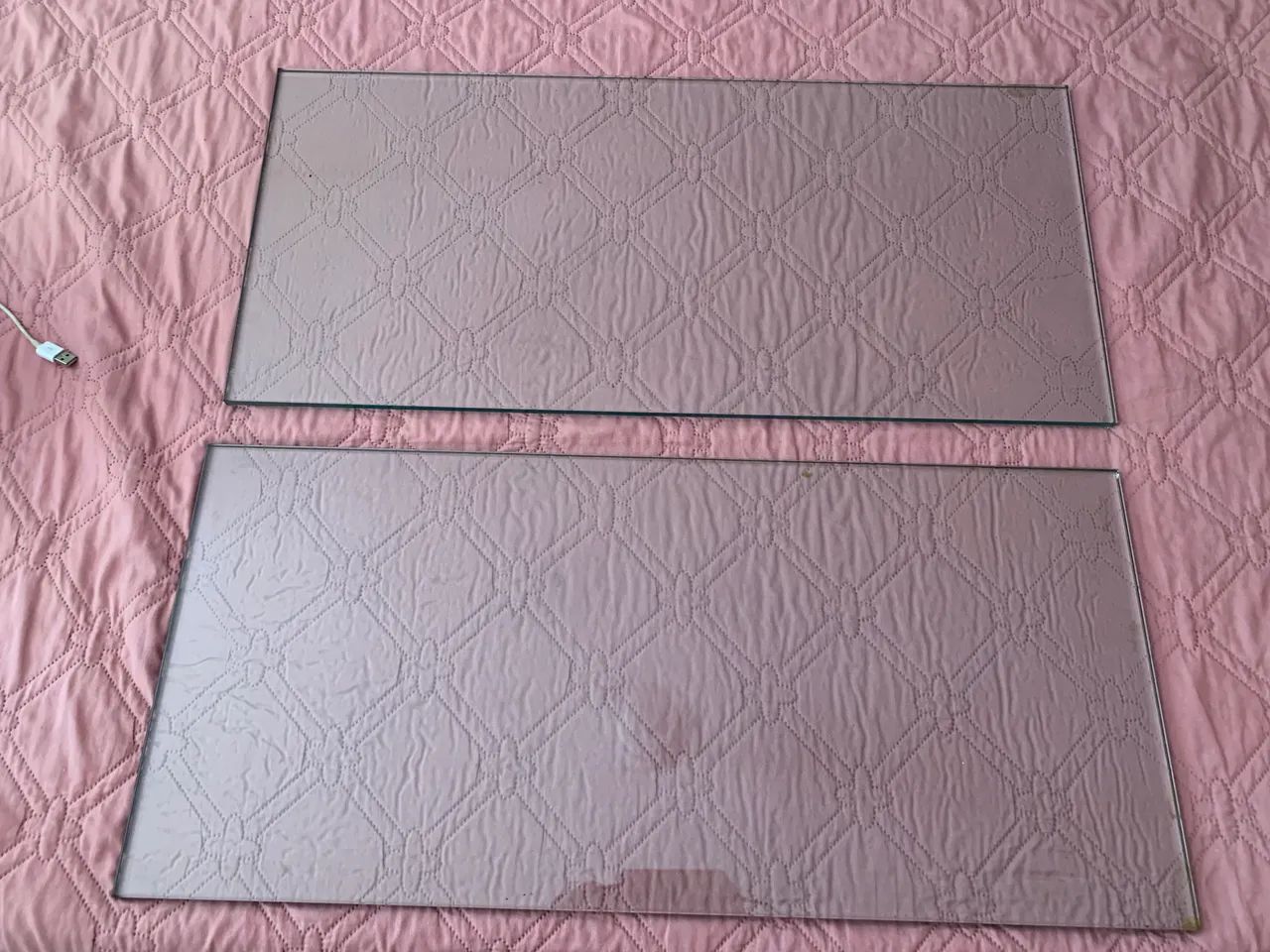 Placa de vidro