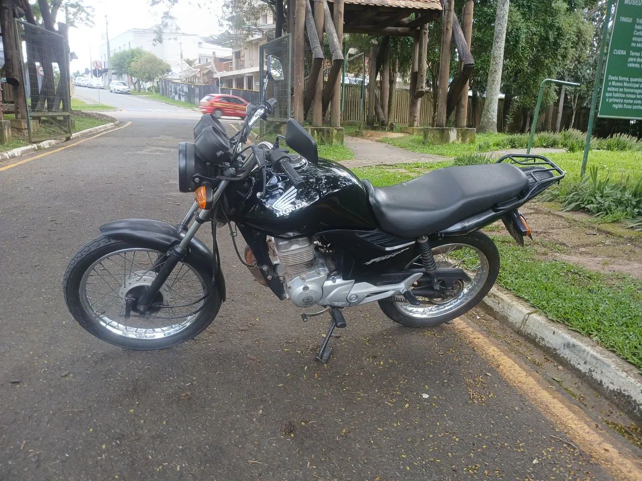 Honda cg 2010 partida elétrica passo no cartão até 24x  - Foto 2