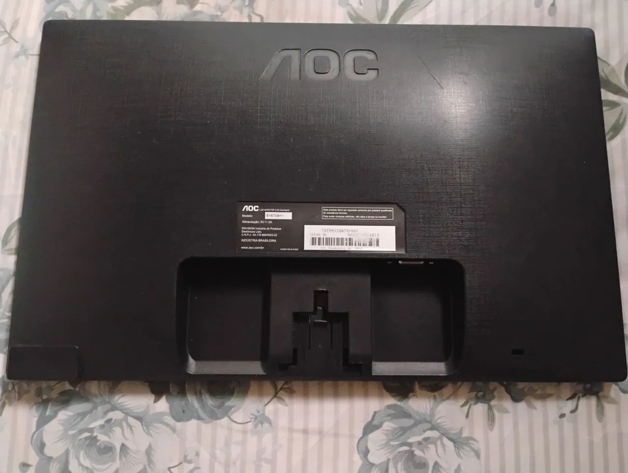 Monitor led aoc 16 polegadas funcionando perfeitamente posso entregar no metrô do imbuí  - Foto 4