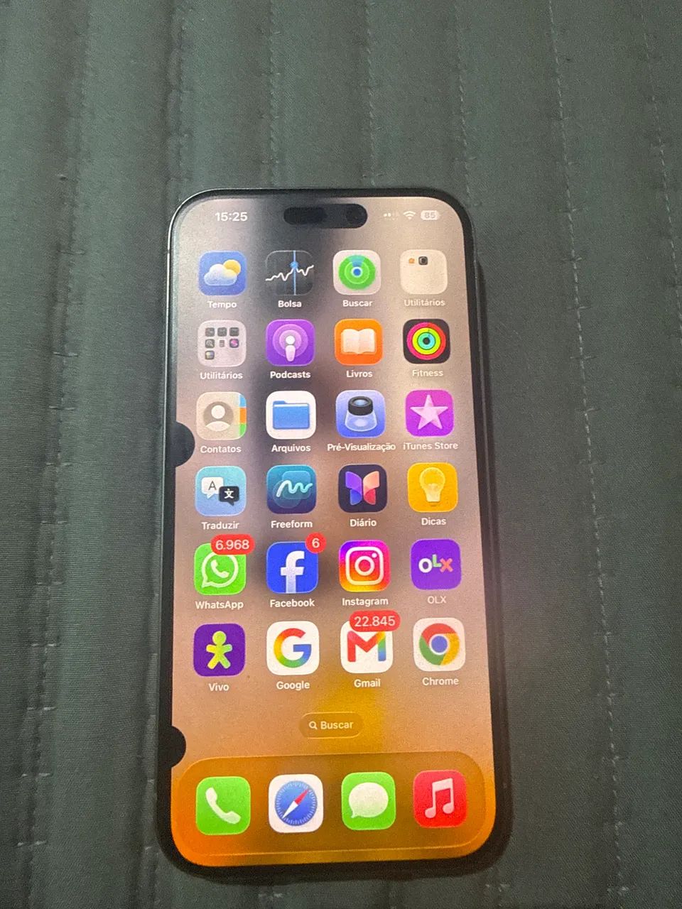 iPhone 15 pro 256gb com nota fiscal 