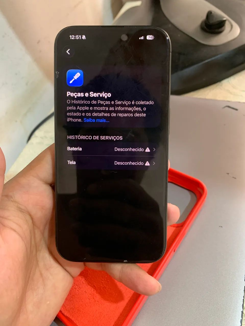 iPhone 15 pro pra ir embora hoje!!! - Foto 3