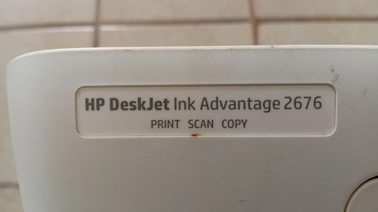 Impressora HP Deskjet 2676 - Foto 4