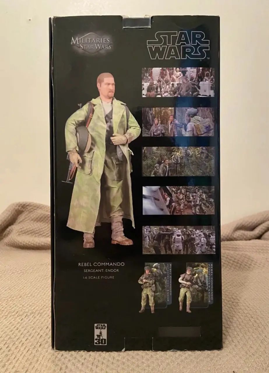 Star Wars- Sideshow - Endor Rebel Commando Sergeant - 1/6 Scale Figure - 12 polegadas - Foto 2