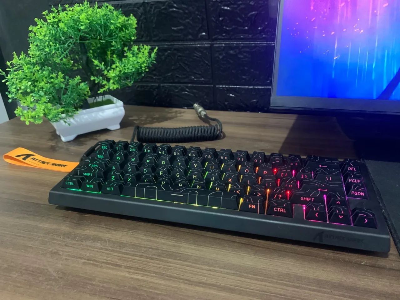Teclado Magnético Attack Shark X68HE - Foto 4