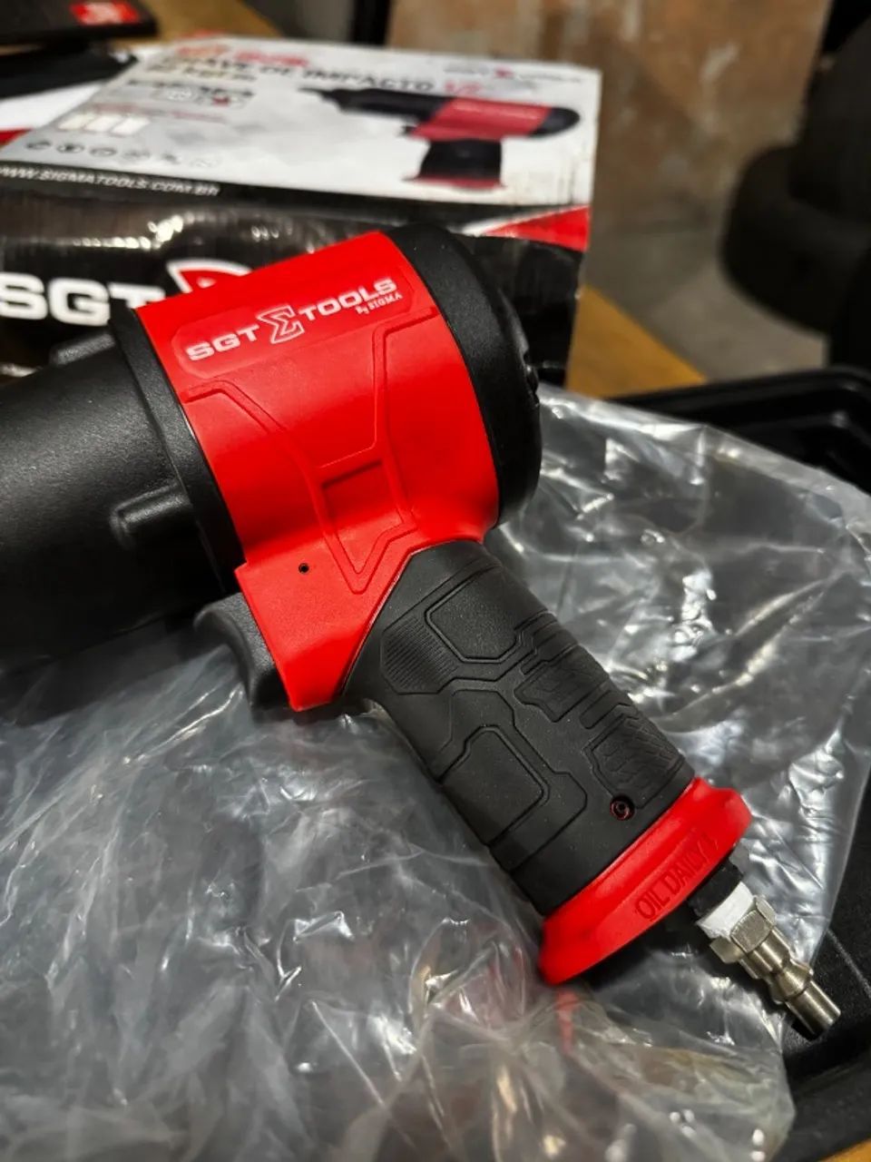 Chave de Impacto 1/2'' SGT Tools Completa Nunca Usada  - Foto 2