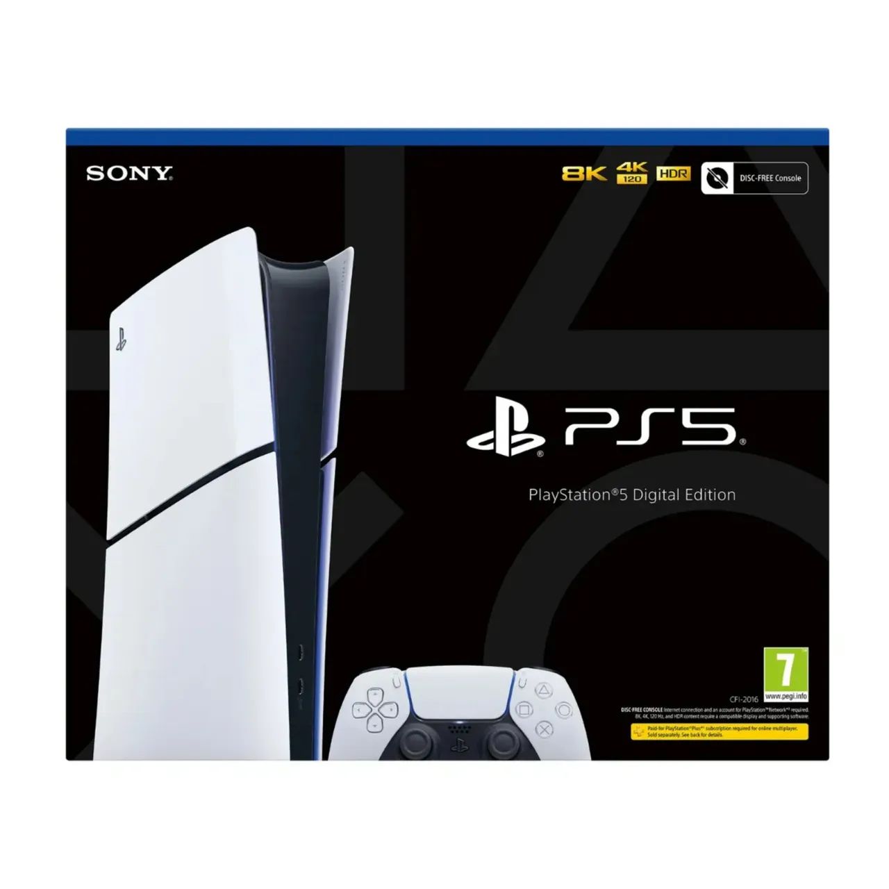 PS5 Slim Digital 825GB Lacrado +NF