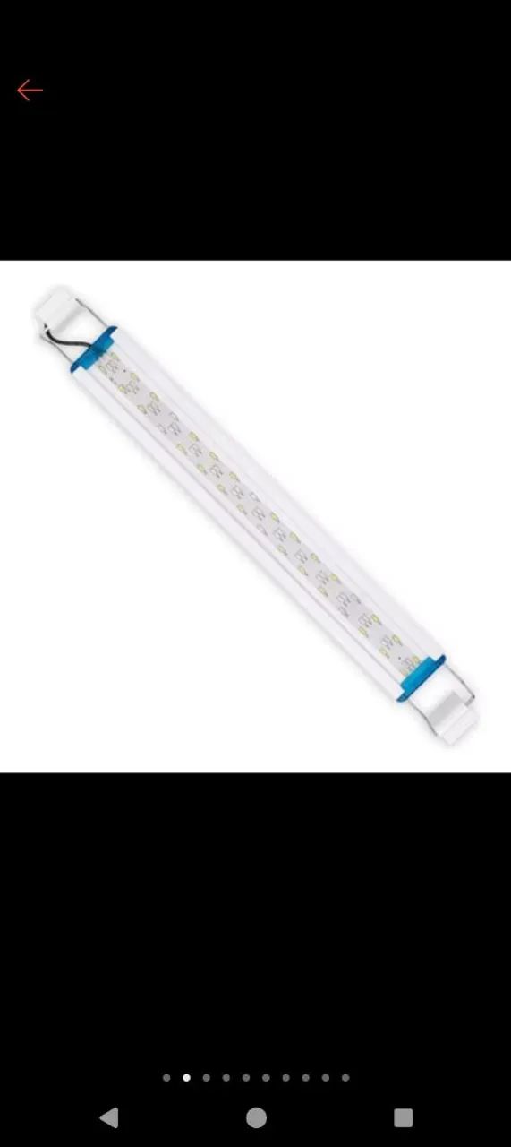 Luminária led aquário 15w