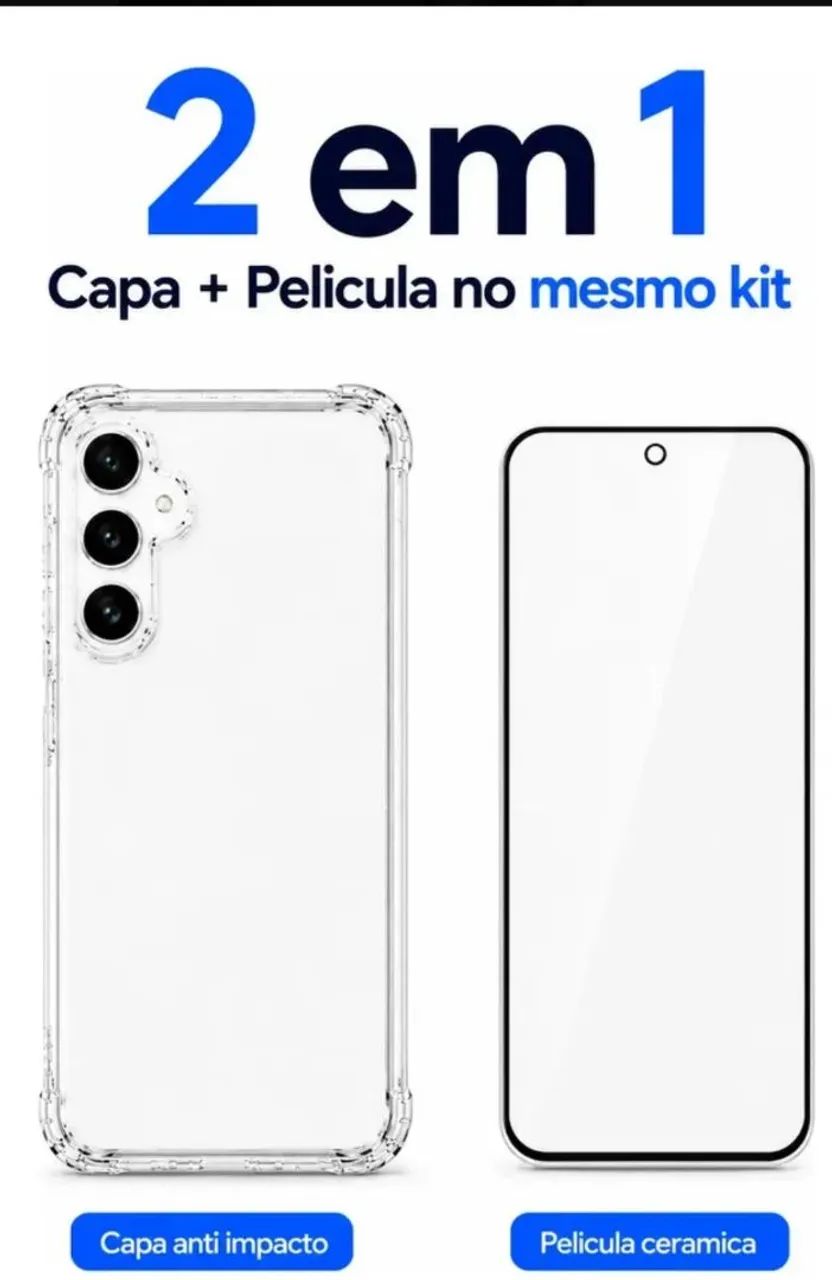 Kit de película e capa  - Foto 2