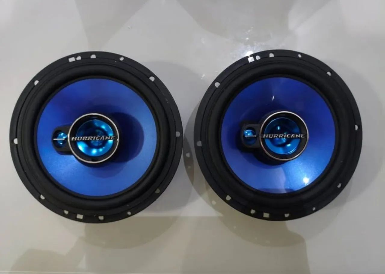 Par Alto Falante Porta Hurricane 6 Polegadas 100 Rms Triak Nova na caixa