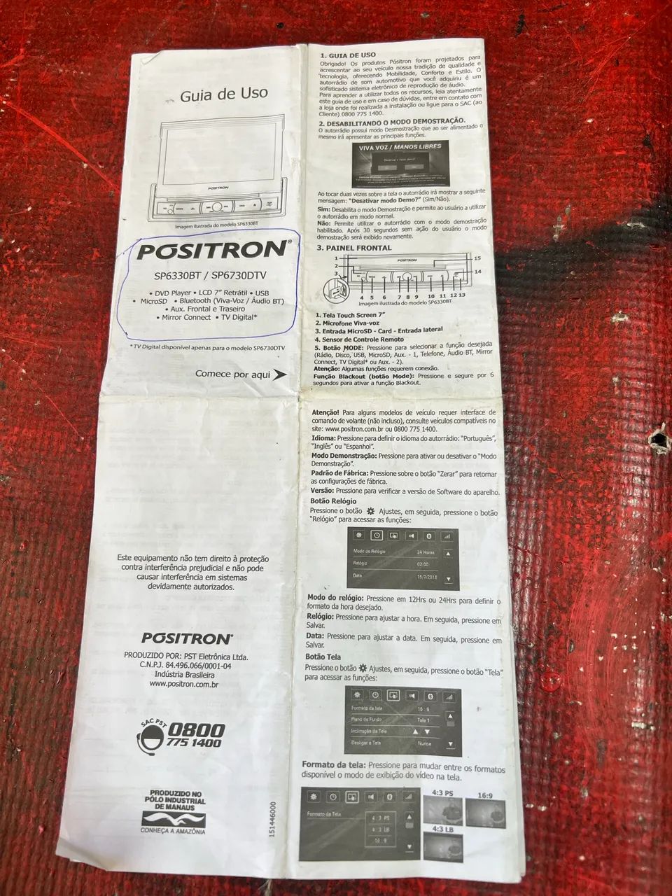DVD player para carro - Foto 4