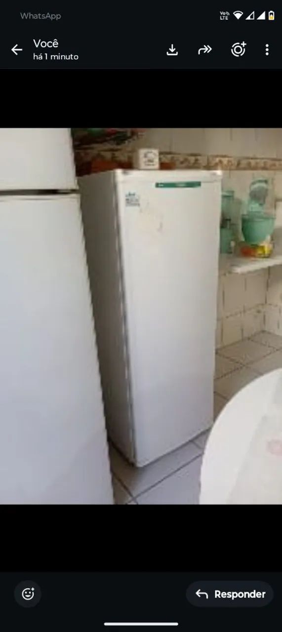 Vendo freezer usado em ótimo estado 