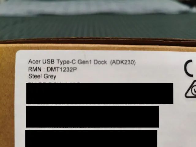 Dock Station Acer Usb Tipo-c Gen 1 lacrado - Foto 4