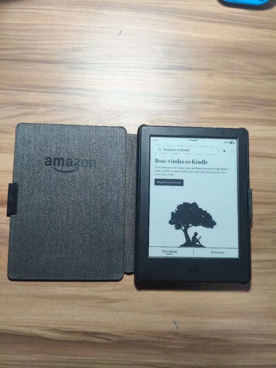Kindle 8° Geração + Capa Original Amazon - Foto 3
