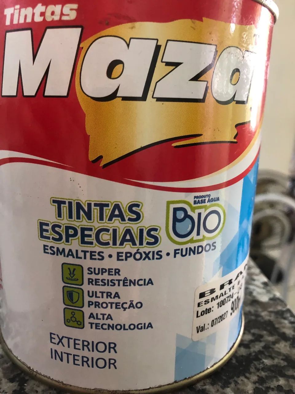 TINTA ESMALTE A BASE DE ÁGUA  - Foto 2