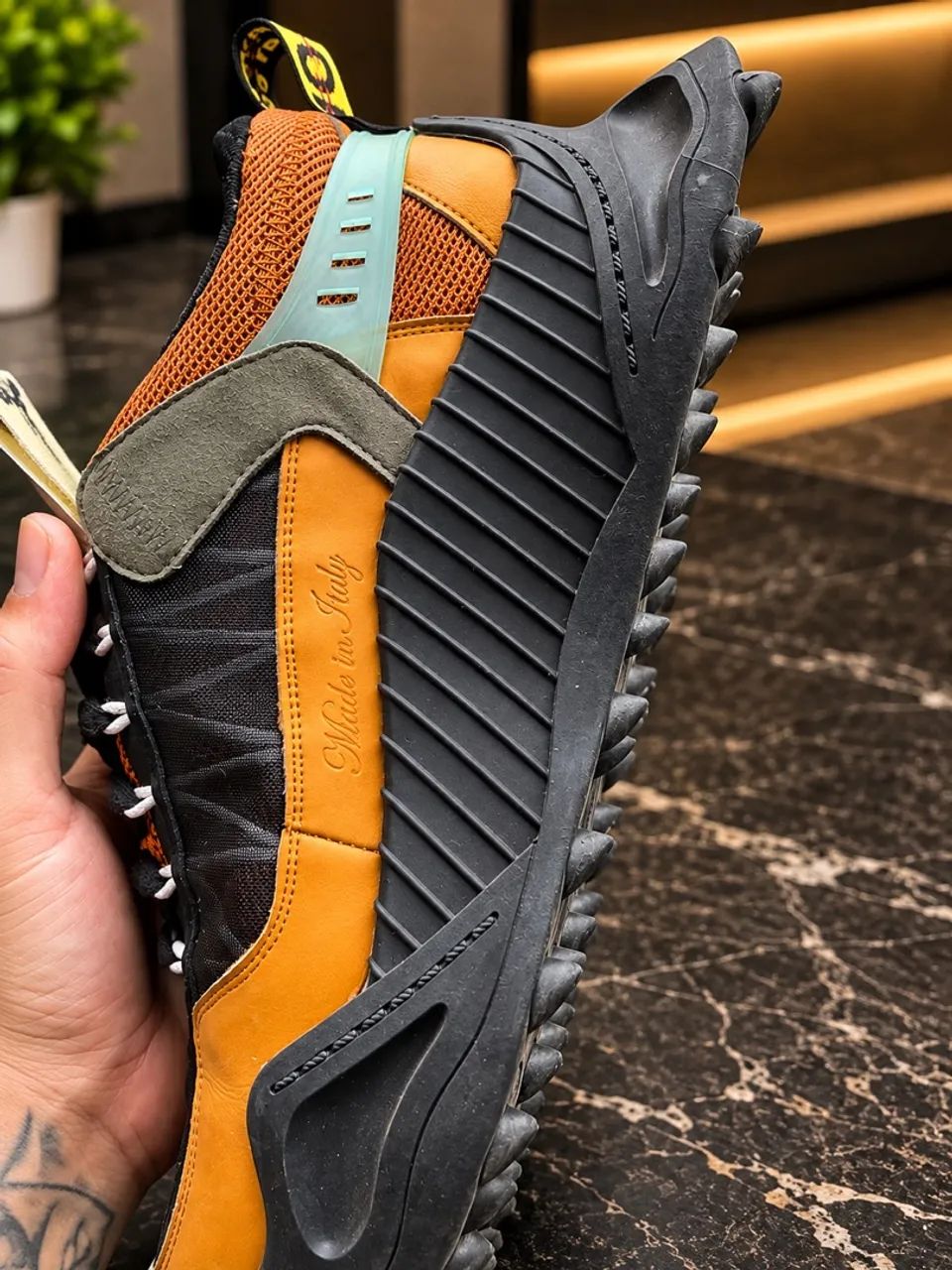Off-White ODSY-1000 Black/Camel - Foto 3