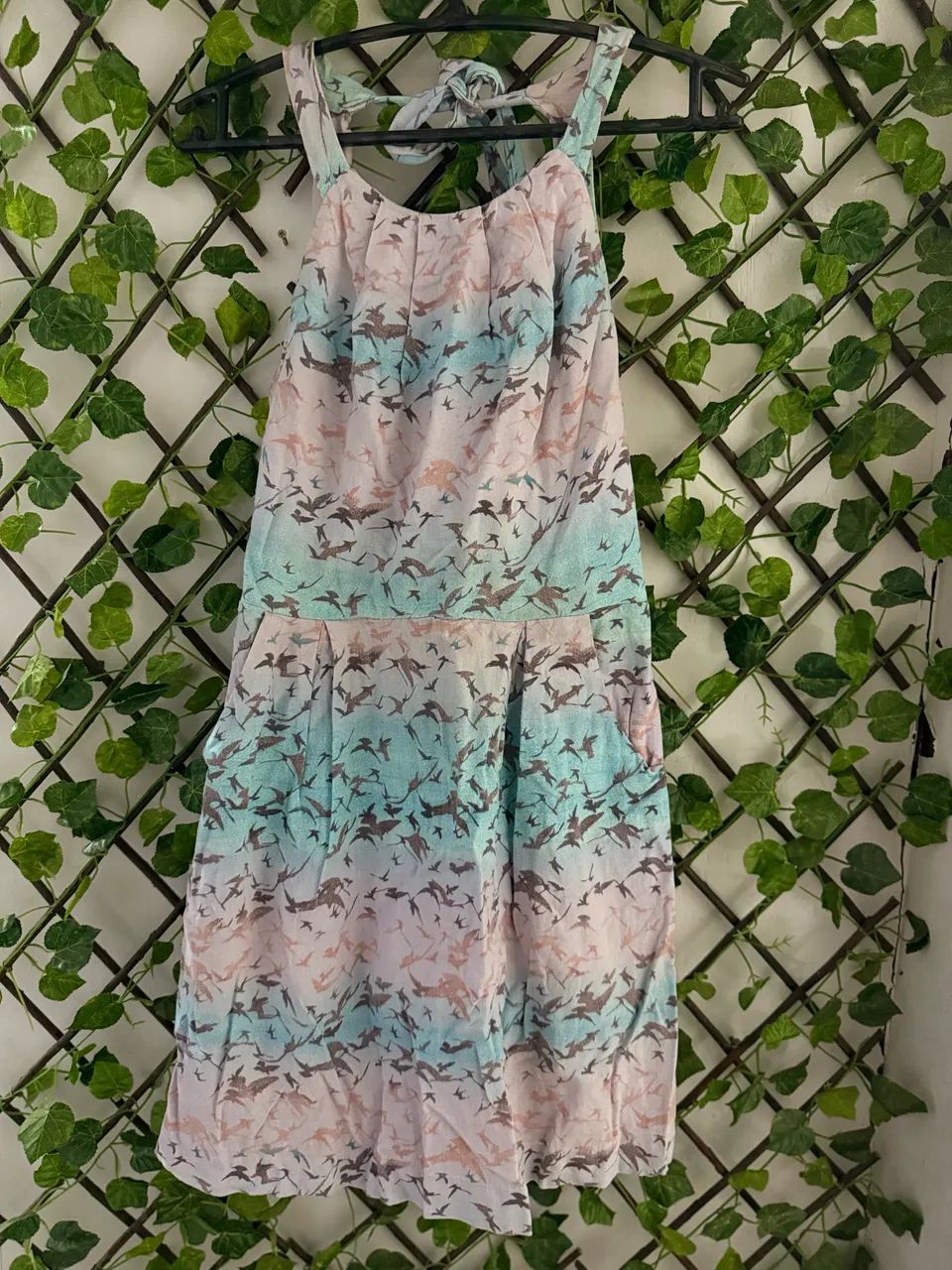 Vestido curto estampado - Foto 4