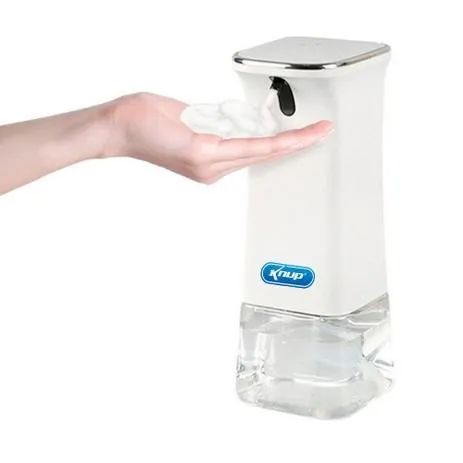 dispenser automático de sabão líquido e álcool gel 350ml knup - kp-ta08 promoç