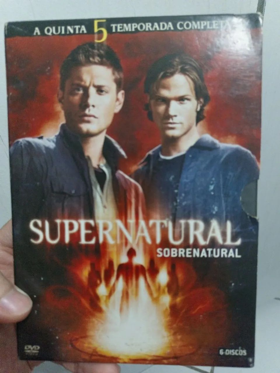 Box DVD Supernatural 5° Temporada