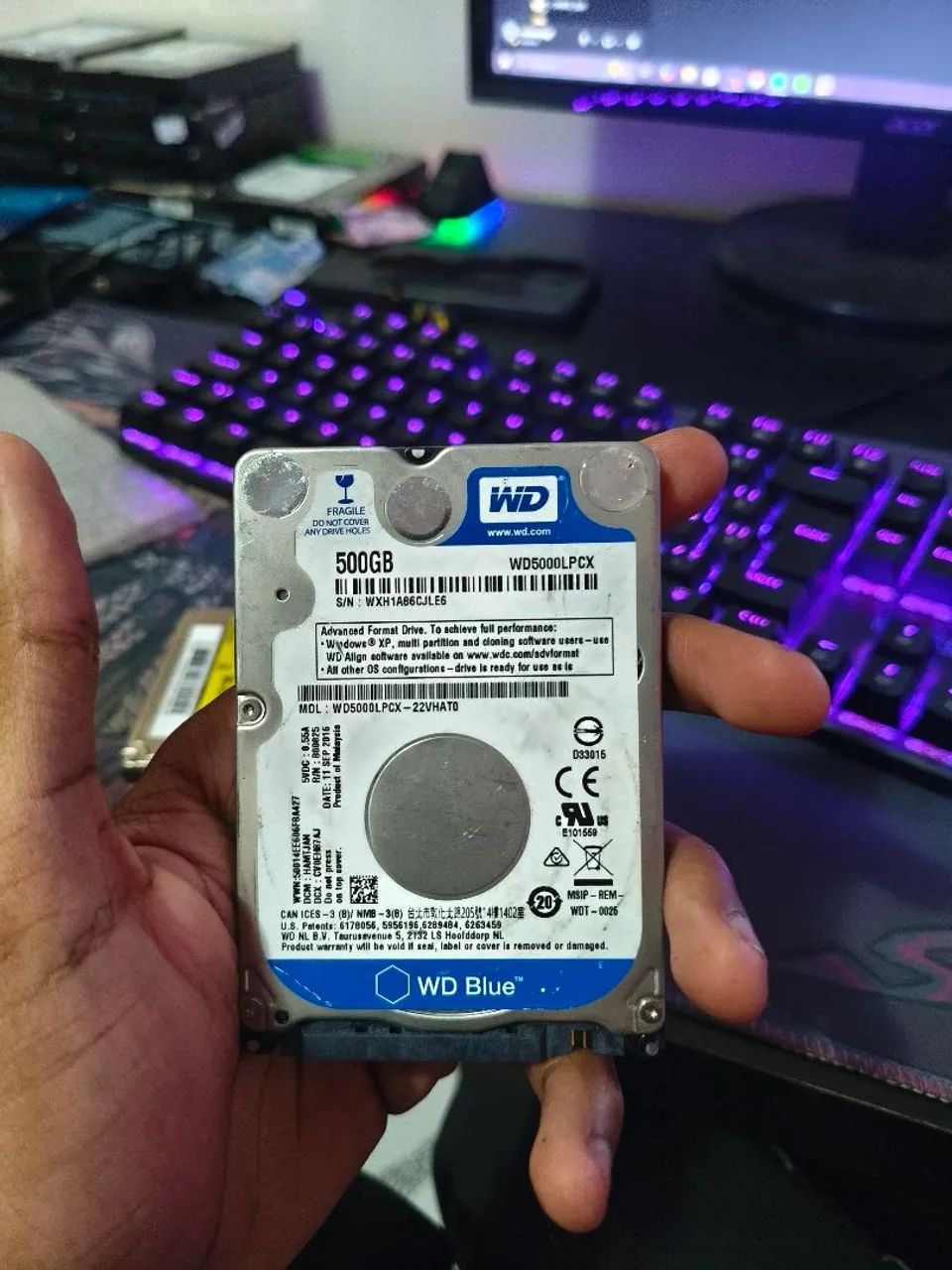 hd de 500GB
