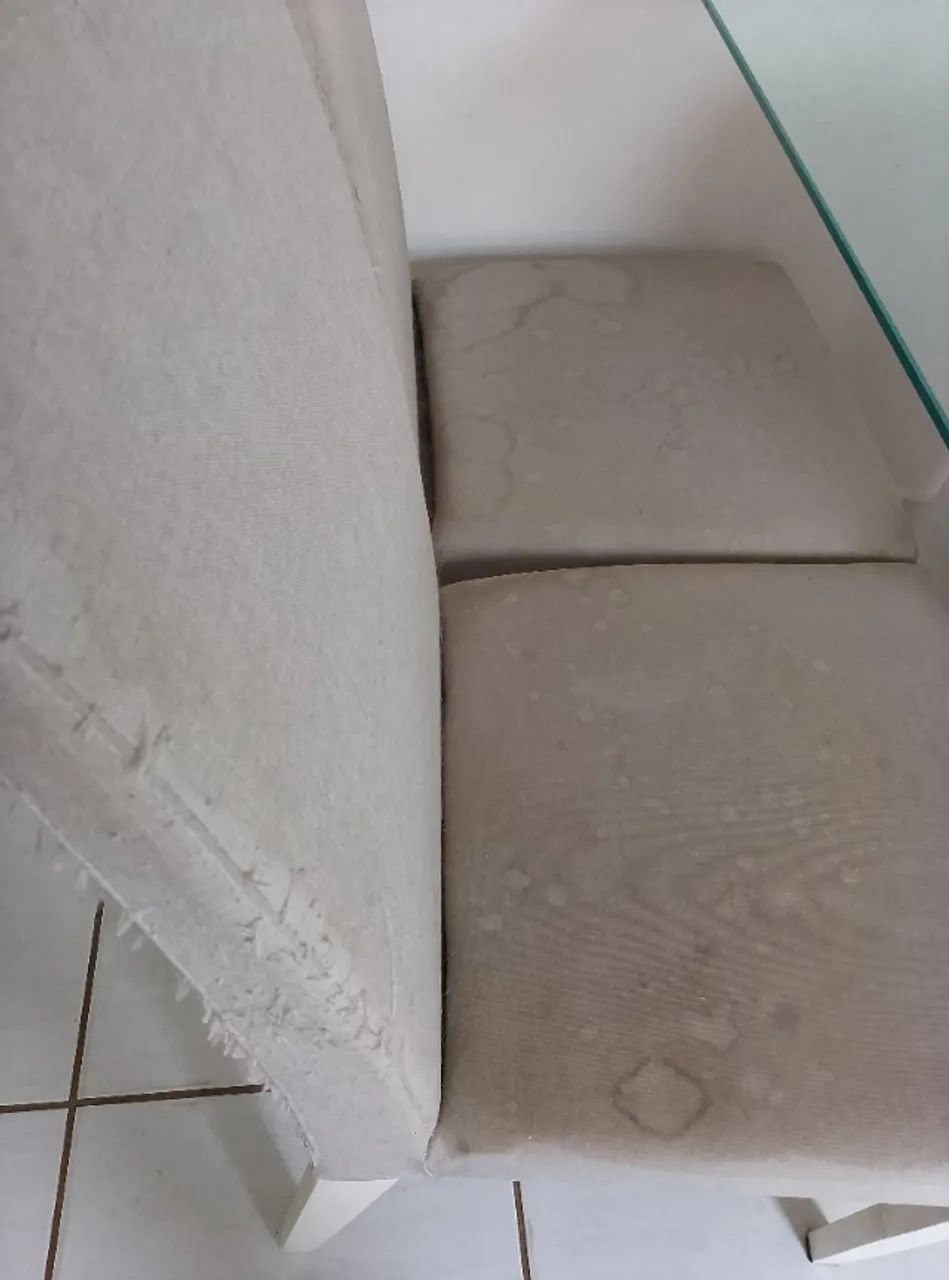 4 cadeiras estofadas  - Foto 3