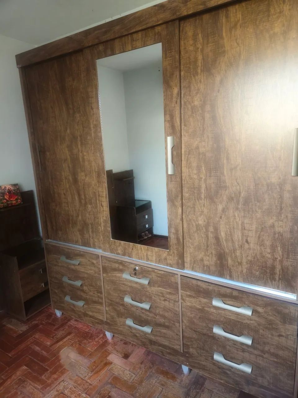 Vendo guarda roupa com cabeceira  - Foto 5