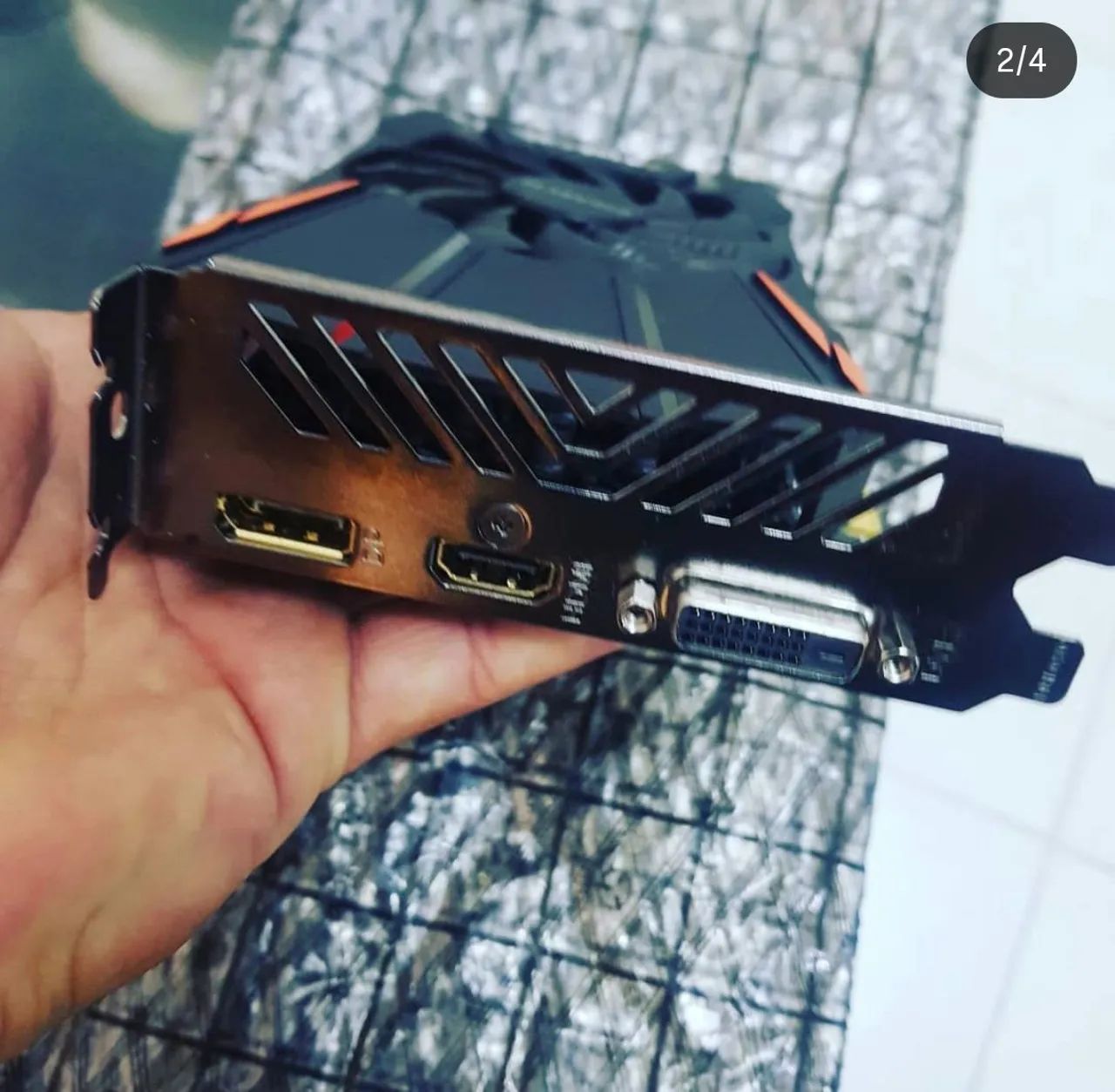 GTX 1050 ti gigabyte 4gb - Foto 2