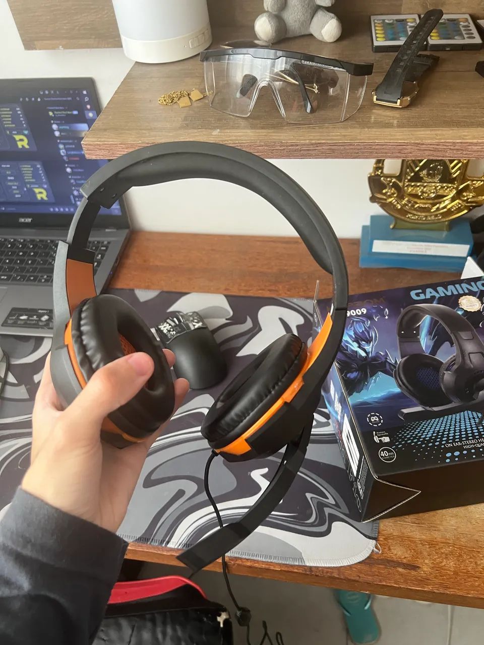 HEADSET ALMOFADA ON EARS , PERFEITO ESTADO DE USO