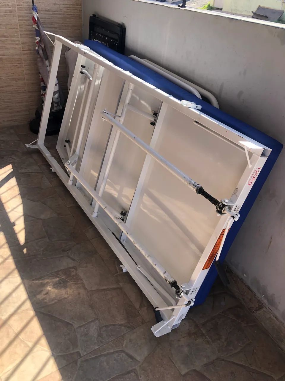 Cama hospitalar com colchão  - Foto 5