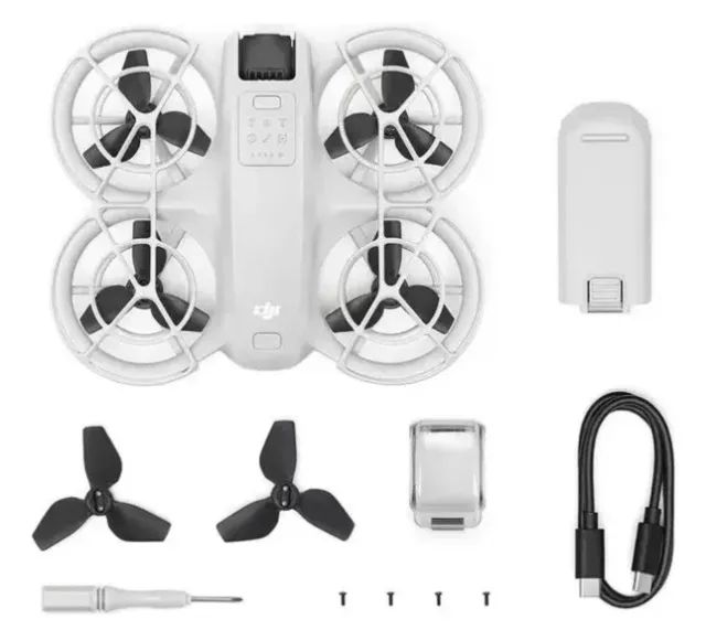 Drone DJI Neo Standard com Câmera 4K e GPS Cinza - Foto 4