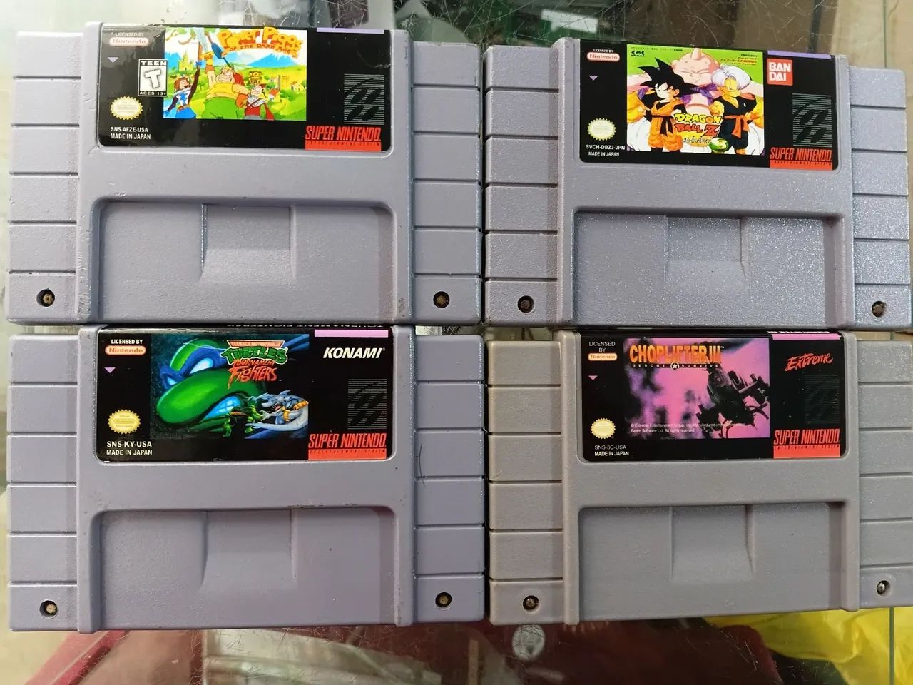 Jogos paralelos super Nintendo 