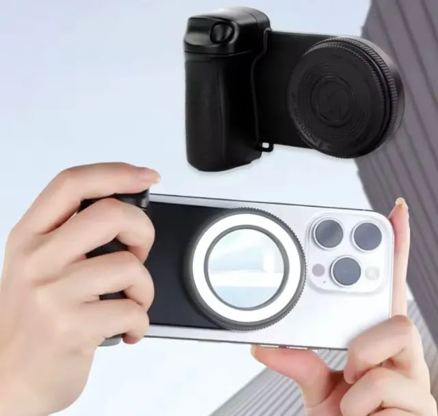 Suporte P/ Câmera Magnética Bluetooth Iphone E Android - Foto 5