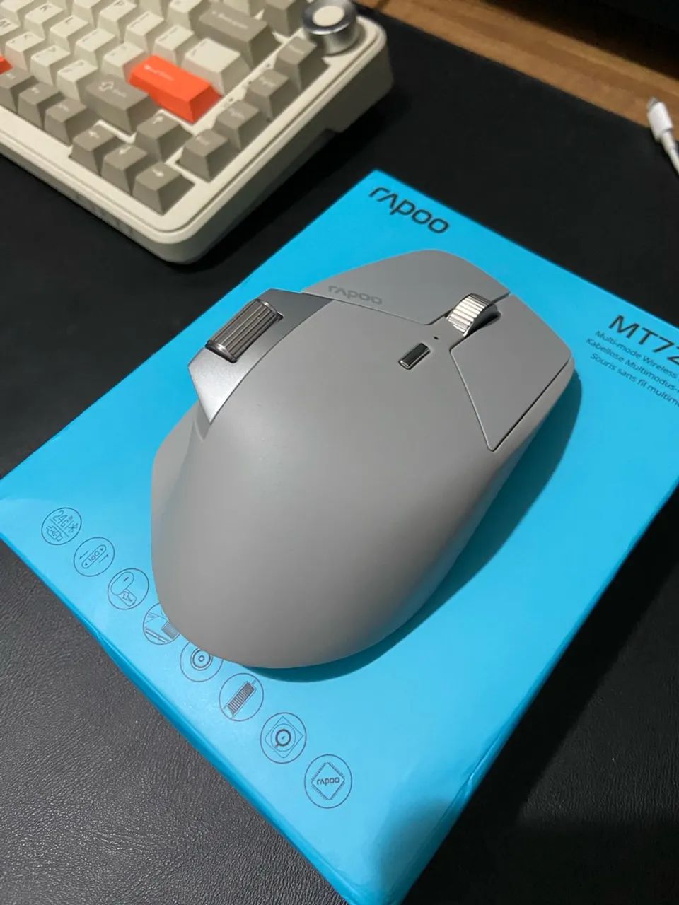 Mouse Ergonômico Rapoo MT760L - Foto 5