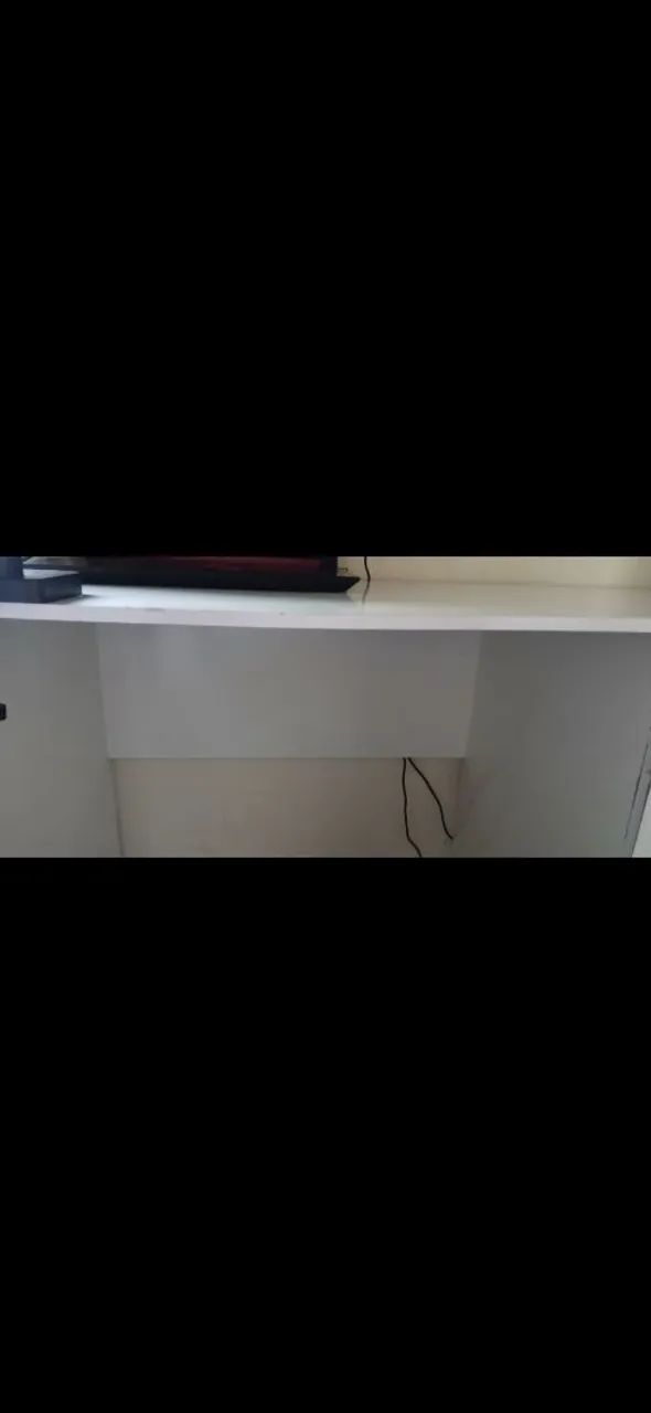 Mesa de escritório/Estudos Branca - Foto 3