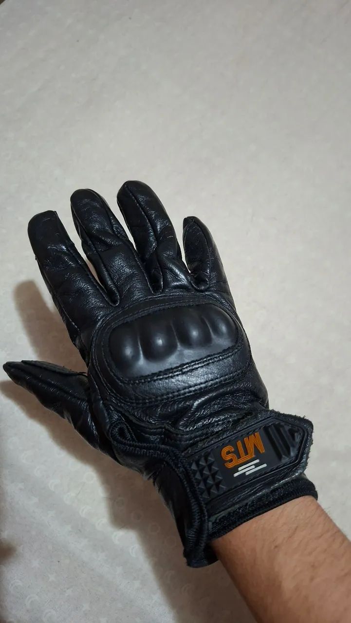 Luva de Couro para Motociclista - MTS - Foto 3