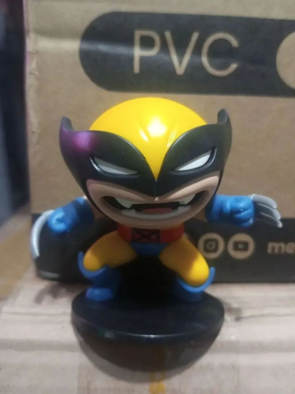 Action Figure Wolverine Toon mojoworld Marvel legends exclusivo SDCC box boneco figura