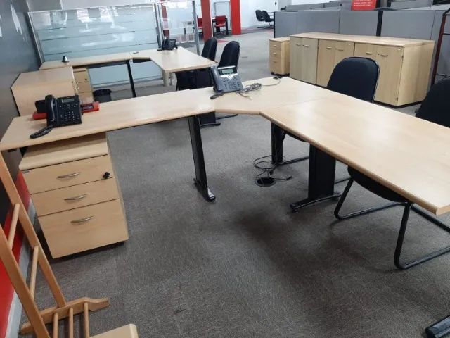 Mesa em L de Escritório - Mesa em L  160x160 - Foto 2