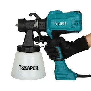 Pulverizador de Tinta Elétrico Compressor Para Pintura Profissional 5OOW - Foto 2