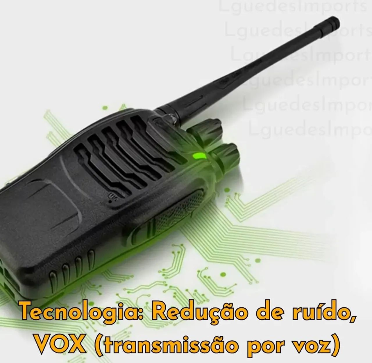 Par de rádio comunicador profissional completo  - Foto 3