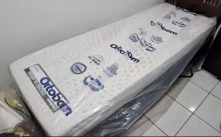 Colchão e Base elétrica articulada - Cama articulada Ortobom - Foto 2