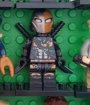boneco de bloco de montar