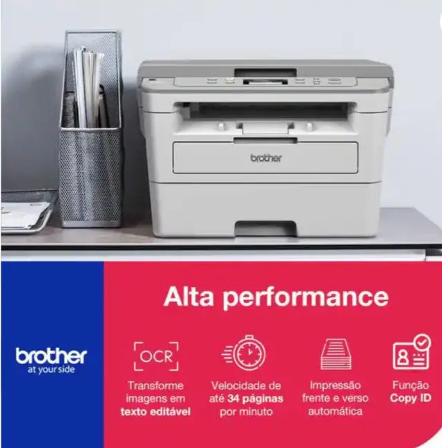 Impressora Brother Multifuncional Laser DCP-B7520DW Wifi - Foto 2